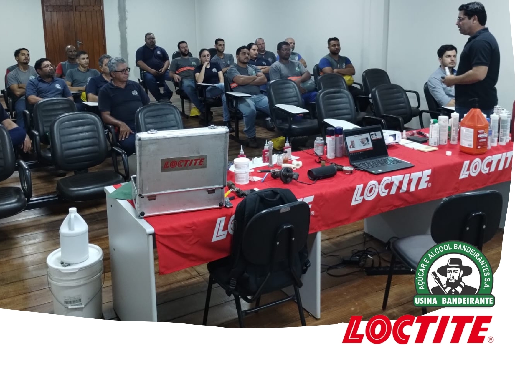 Capacitao em Parceria com a Loctite Fortalece Equipe de Manuteno da USIBAN