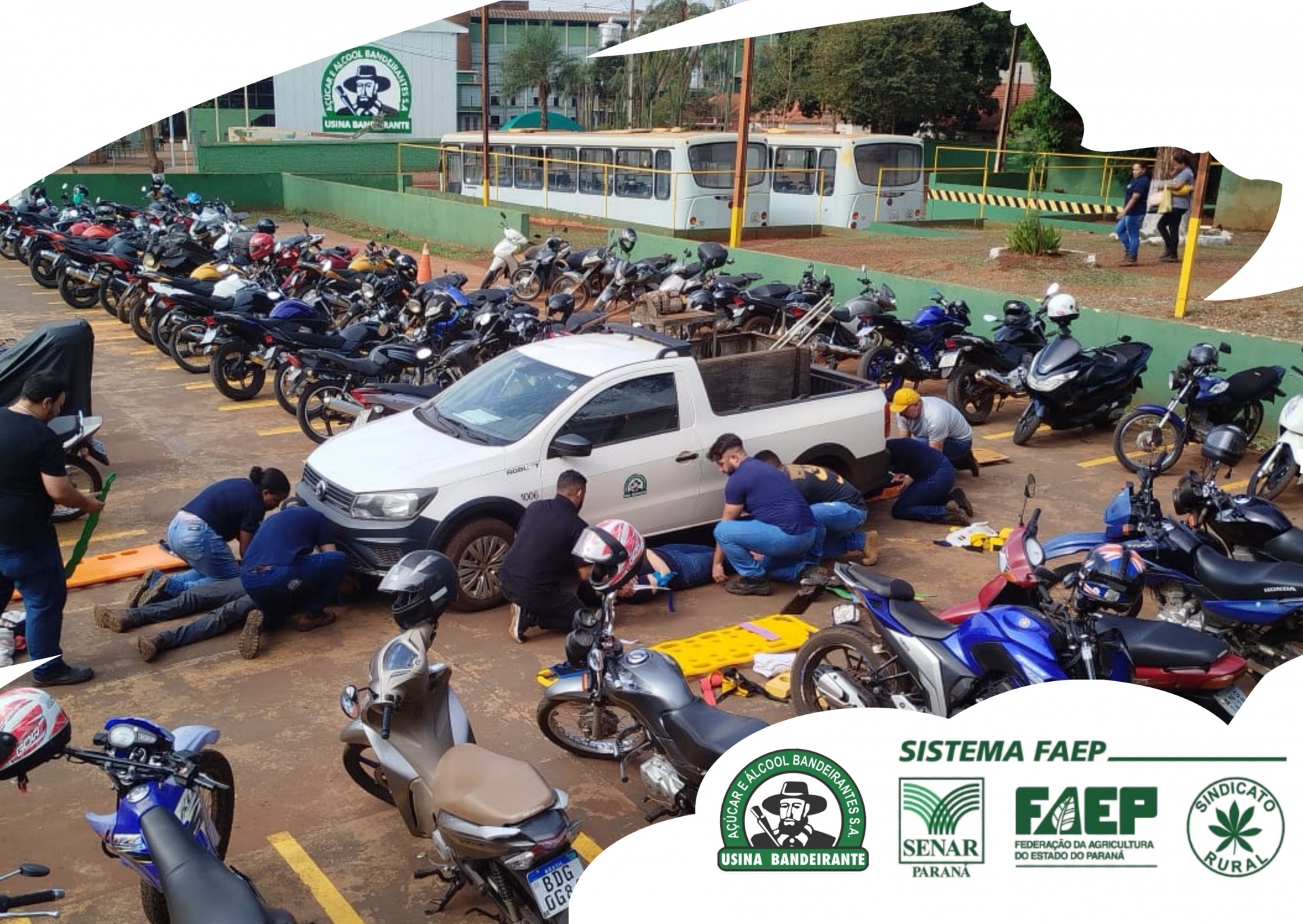 📢 Treinamento de Primeiros Socorros � Parceria USIBAN e SENAR/PR 🩺🚑